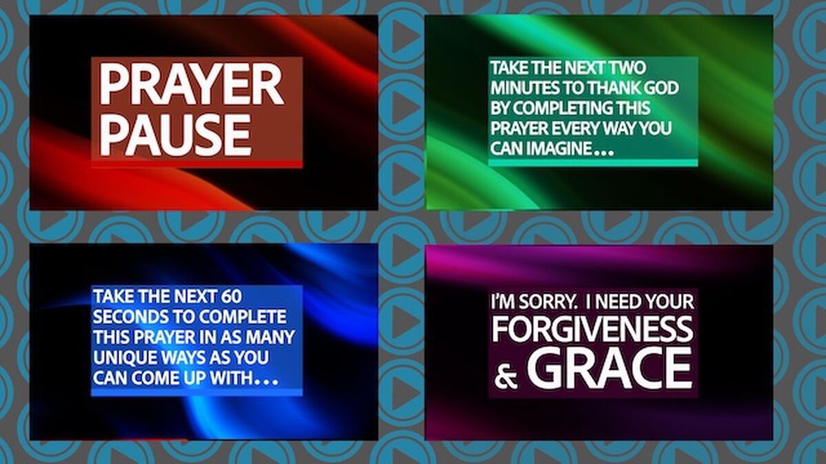 Prayer Pauses Interactive Video image number null